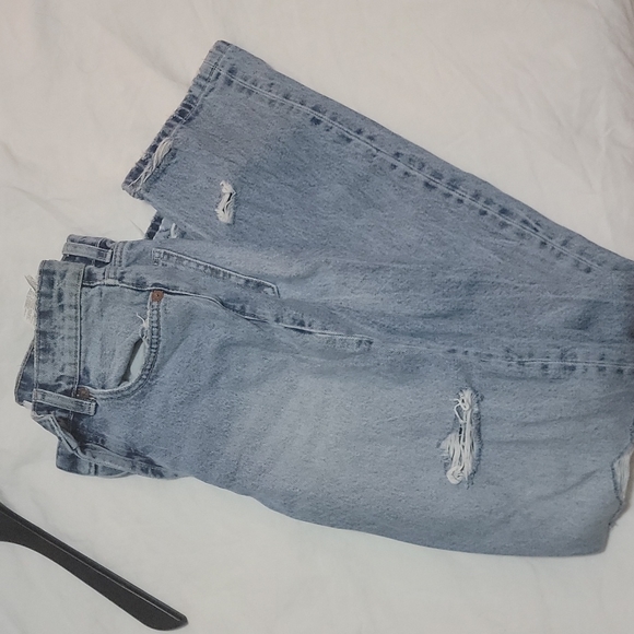 Zara denim jeans size 4 light denim wash - Picture 1 of 4